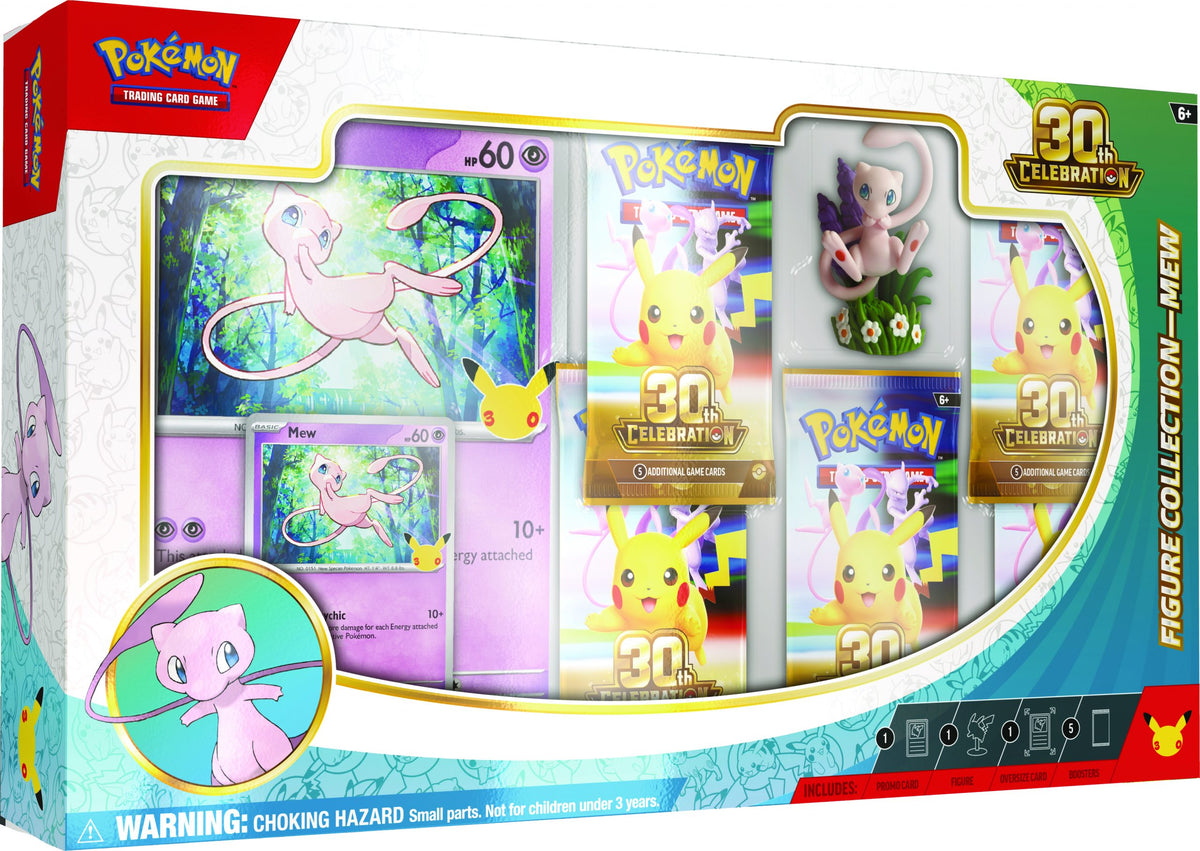 Pokemon: 30th Anniverssary Celebration Figure Collection: Mew (ENNAKKOTILAUS)