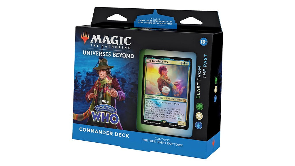 Magic the Gathering: Universes Beyond Doctor Who: Blast from the Past Commander Deck