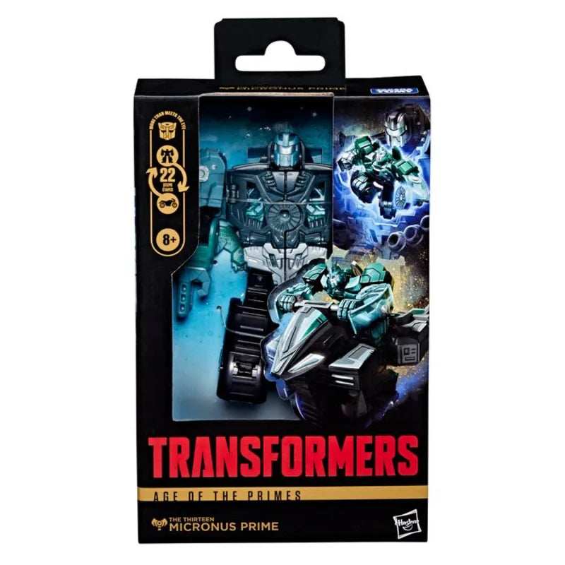 Transformers Age of the Primes Deluxe Class Action Figure The Thirteen: Micronus Prime 14 cm