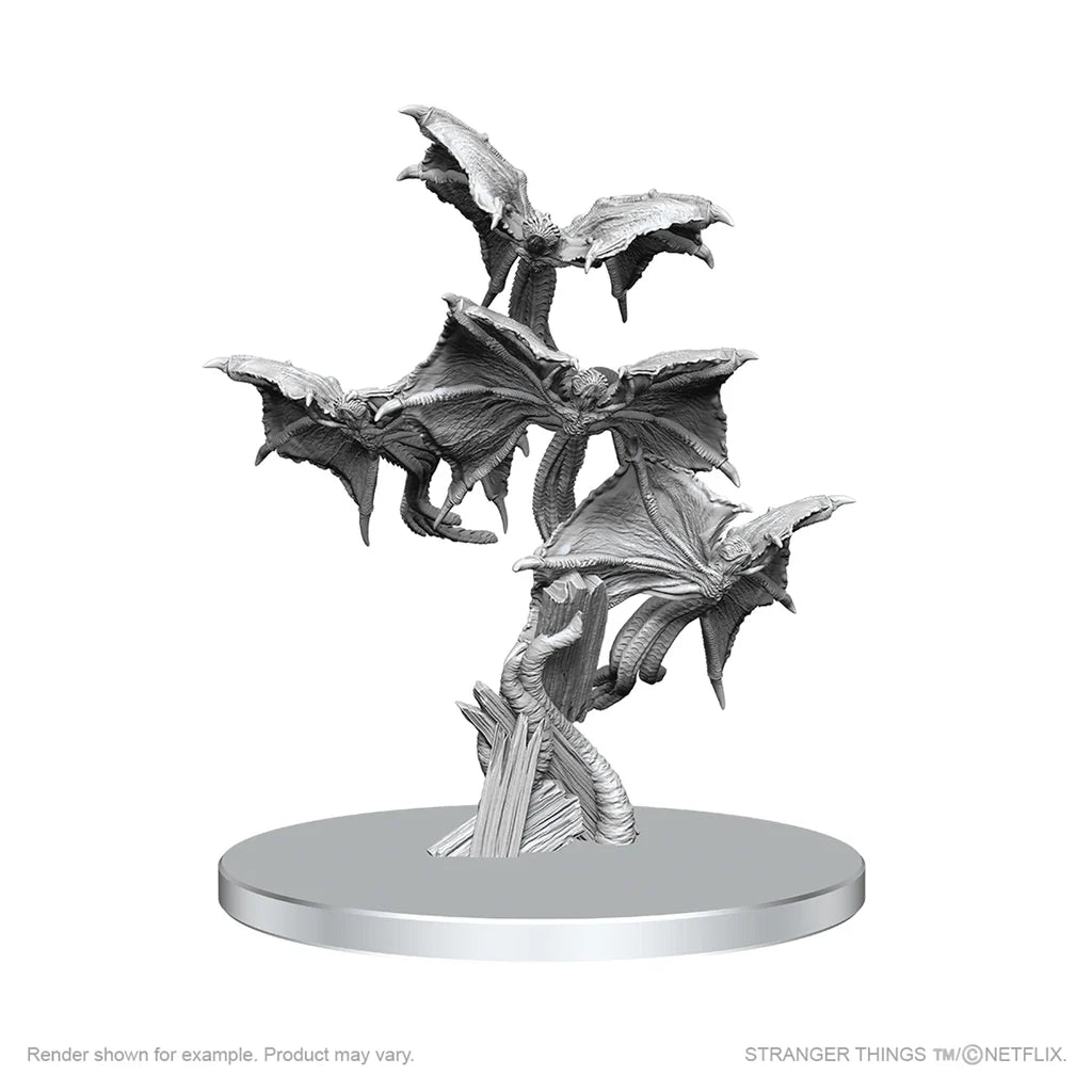 Stranger Things Unpainted Miniatures: Demobat Swarm