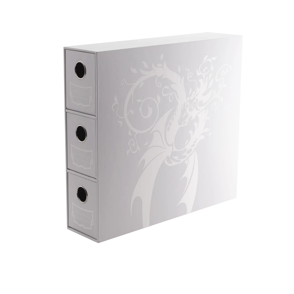 Dragon Shield: Fortress XL 3 Card Drawers - White