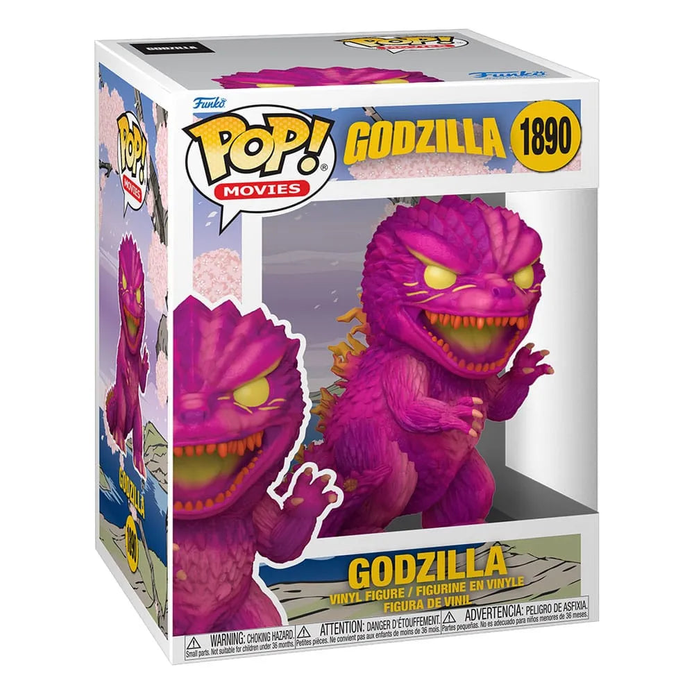 Godzilla Art Series POP! Movies Premium Vinyl Figure Pink Godzilla 9 cm