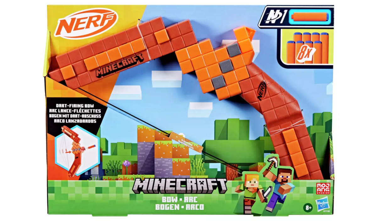 Minecraft NERF Dart-Firing Bow
