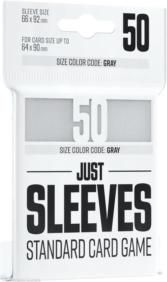 Just Sleeves: Standard Sleeves: White