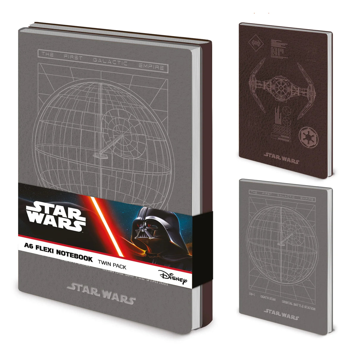 Star Wars A6 Flexi Notebook Twin Pack