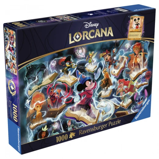 Disney Lorcana Jigsaw Puzzle Glimmers of the Realm: Steel (1000 pieces)