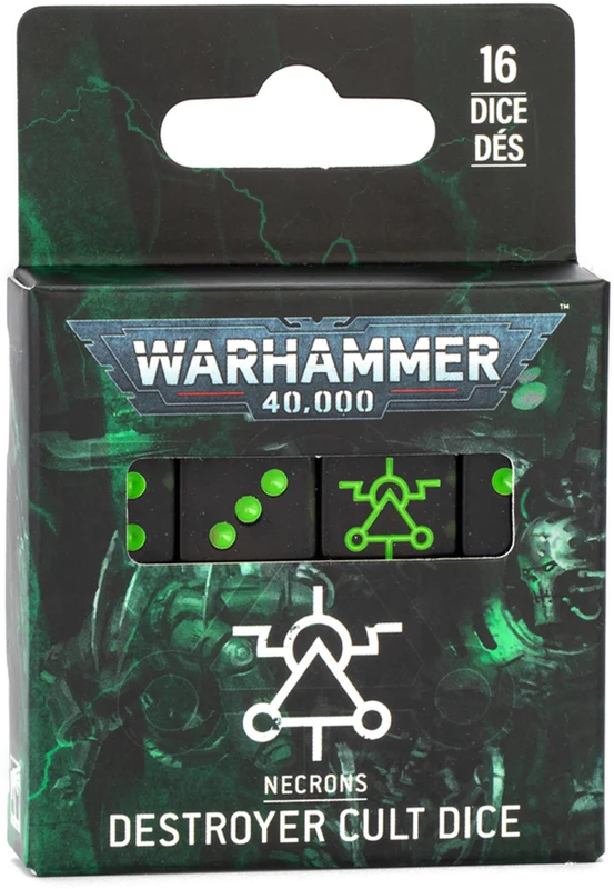 Necrons: Destroy Cult Dice
