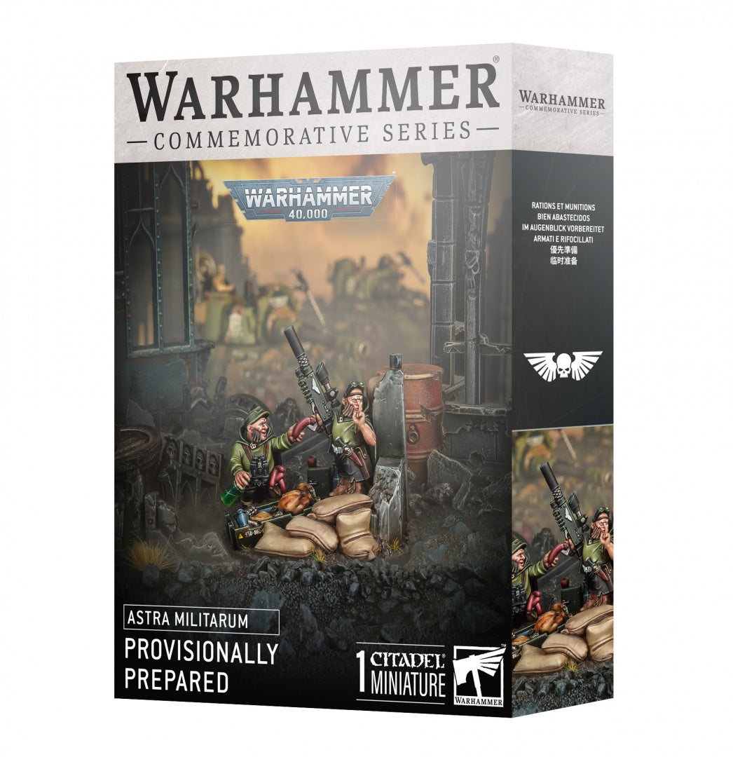 Warhammer Commemorative Series: Astra Militarum Provisionally Prepared