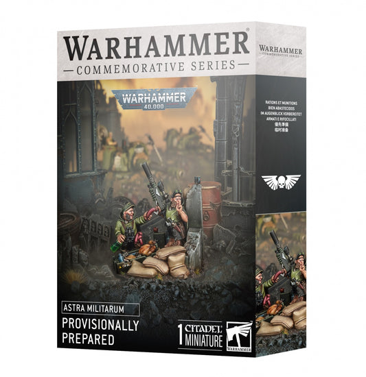 Warhammer Commemorative Series: Astra Militarum Provisionally Prepared