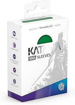 Ultimate Guard: Katana Sleeves Standard Size (100): Jade Garden
