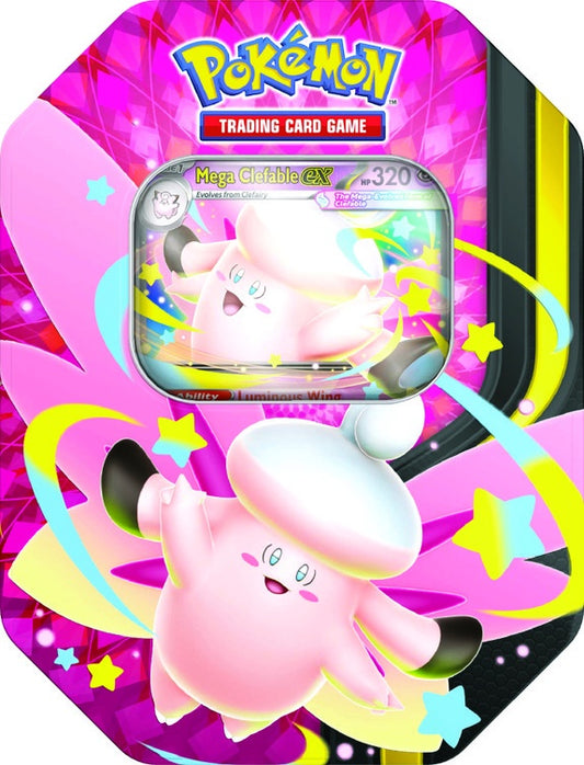 Pokemon: Mega Clefable EX Tin