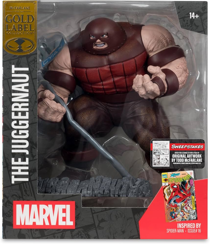 Marvel Collection PVC Statue 1/10 The Juggernaut (Spider-Man #16) Gold Label 17 cm