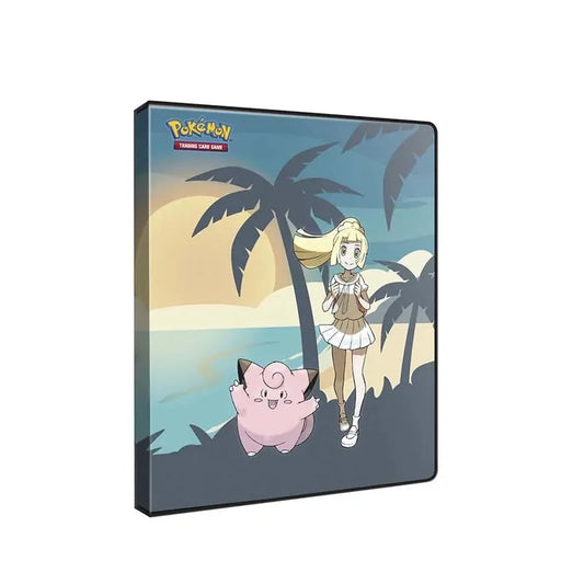 Ultra Pro: Lillie and Clefairy 4-Pocket Portfolio for the Pokémon Trading Card Game