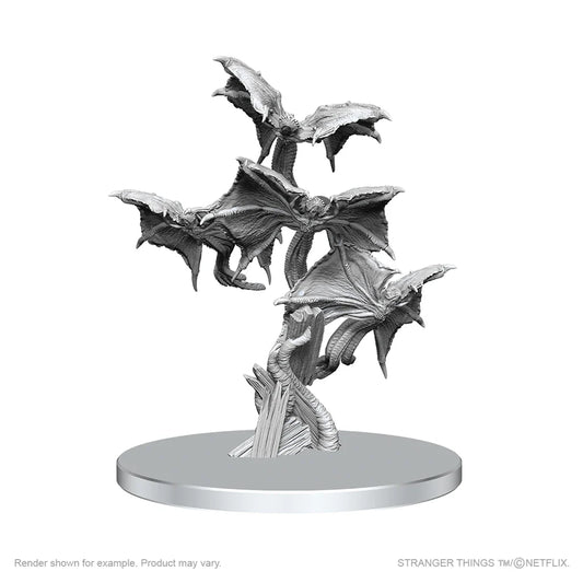 Stranger Things Unpainted Miniatures: Demobat Swarm