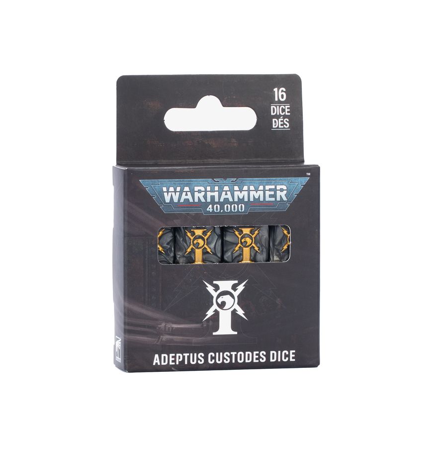 Warhammer 40.000 - Adeptus Custodes Dice