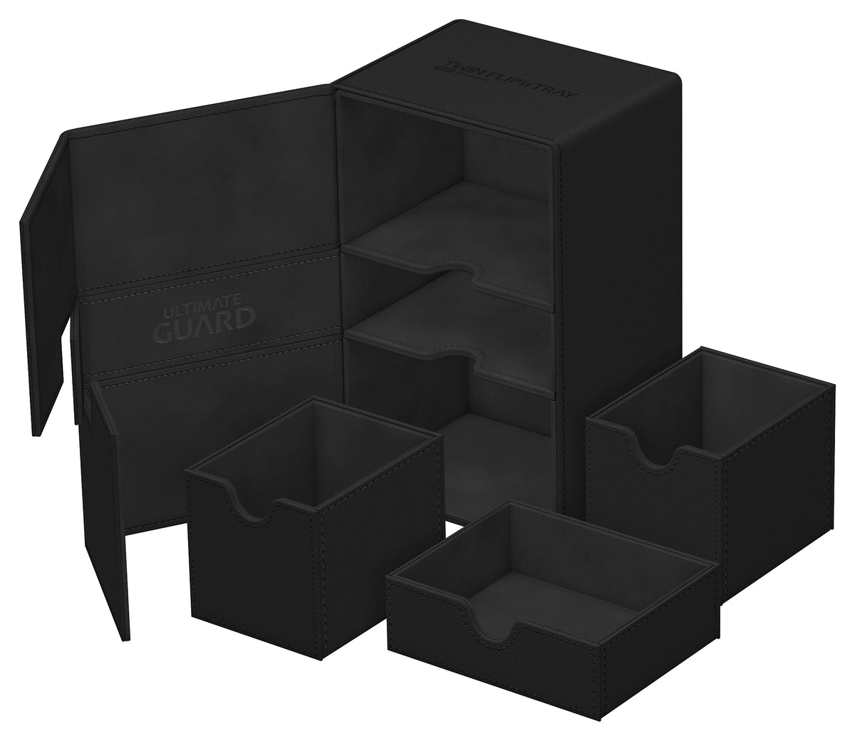 Ultimate Guard: Flip'n'Tray 80+ Xenoskin Black