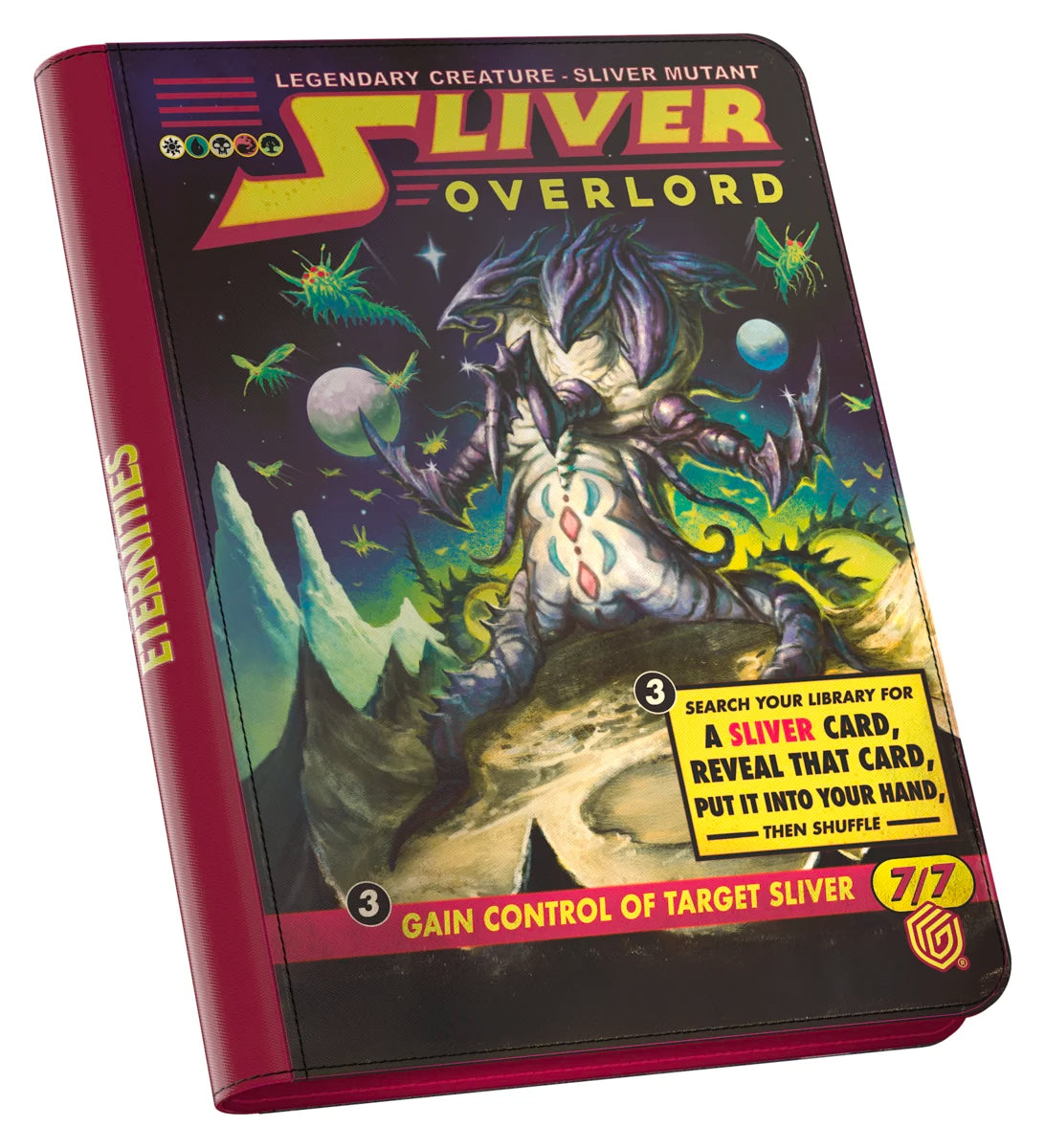 Ultimate Guard Zipfolio 360 Xenoskin: Magic: The Gathering Edge of Eternities: Sliver Overlord