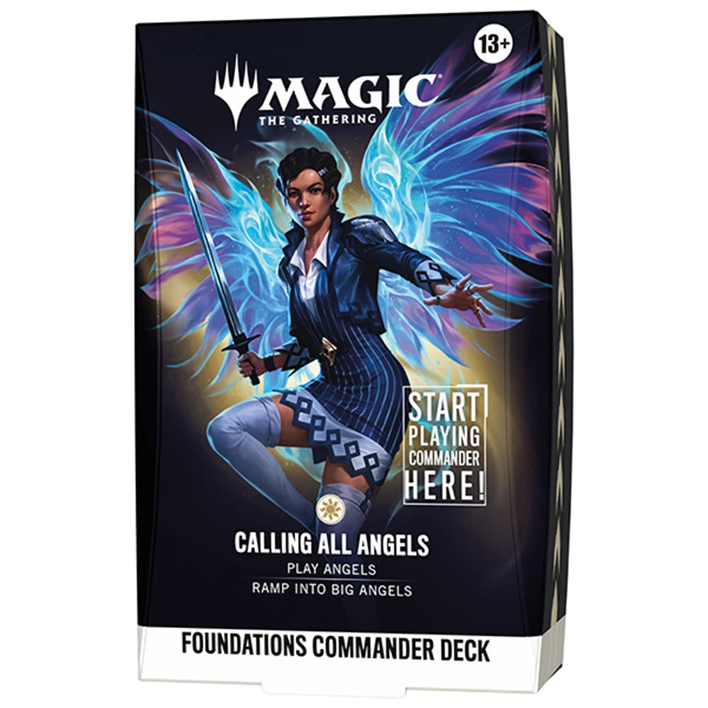 Magic the Gathering: Foundations Starter Commander Deck: Calling All Angels
