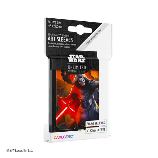 Gamegenic: Star Wars Unlimited Art Sleeves: Kylo Ren