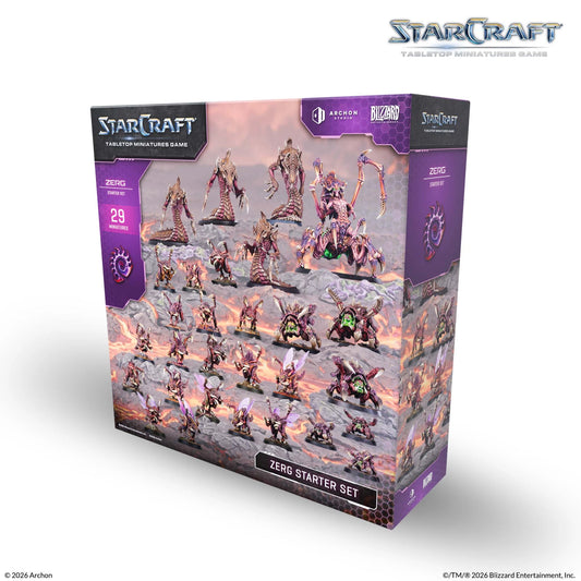 StarCraft® The Miniatures Game: Zerg Starter Set