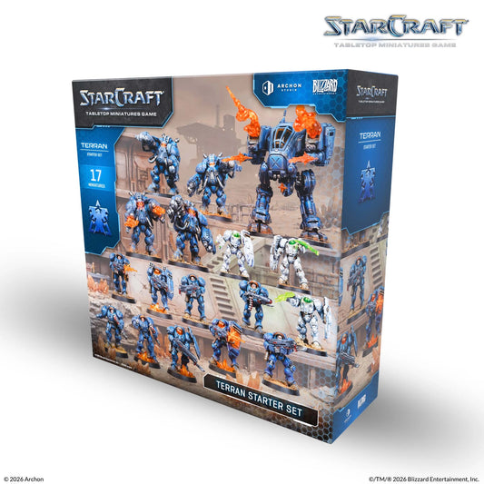StarCraft® The Miniatures Game: Terran Starter Set