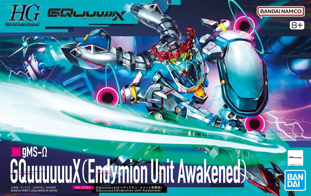 Gundam - RG 1/144 (High Grade) GQuuuuuuX (Endymion Unit Awakened) Model Kit