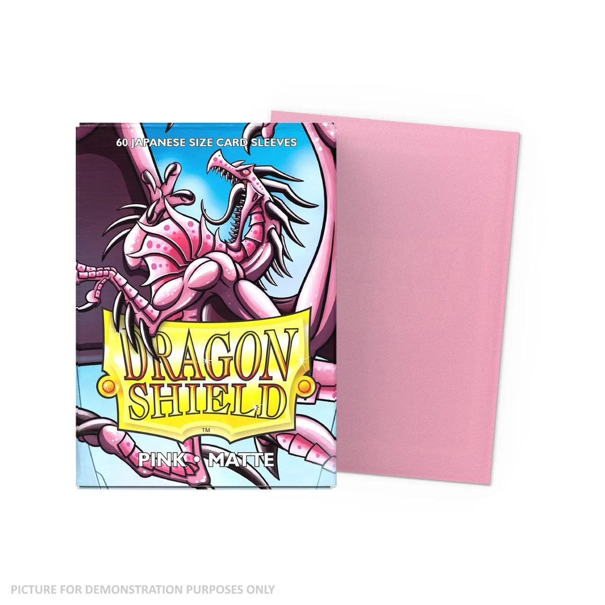 Dragon Shield Small Sleeves: Japanese Matte Pink (60 Sleeves)