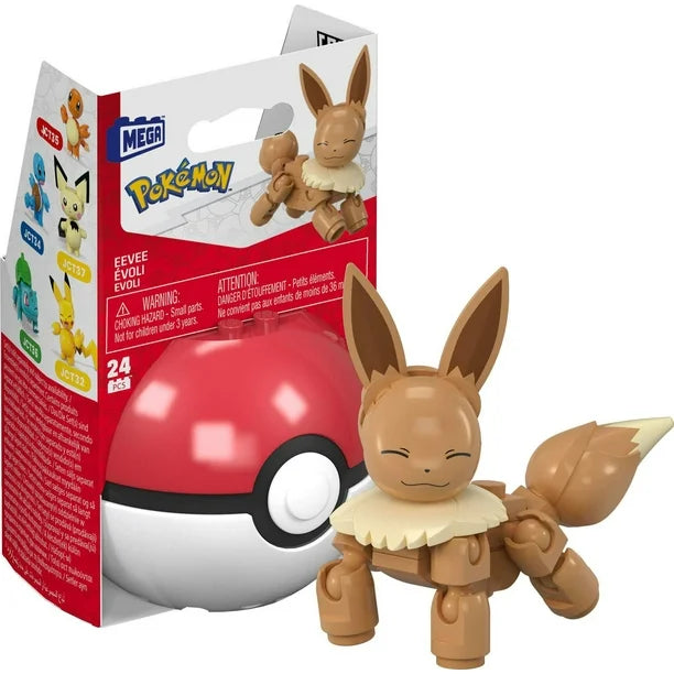 Mega Construx Pokemon Poke Ball: Eevee