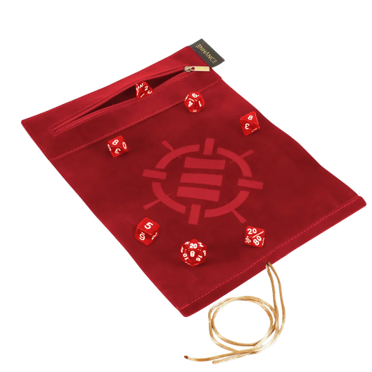 ENHANCE Tabletop Roll on a Scroll™ Dice & Rolling Mat: Red