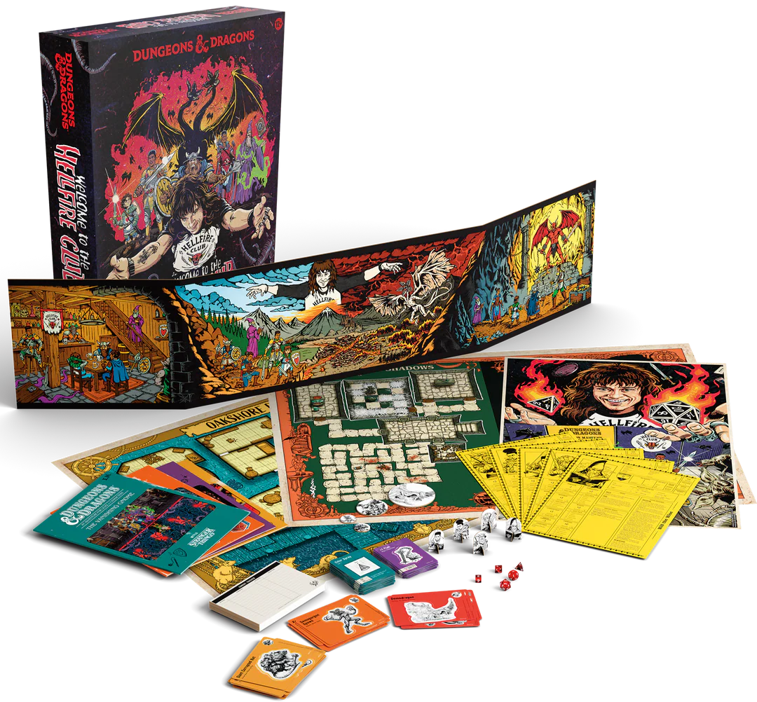 Dungeons&Dragons: Stranger Things Welcome to the Hellfire Club