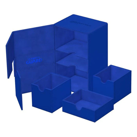 Ultimate Guard: Twin Flip'n'Tray 160+ Xenoskin Blue