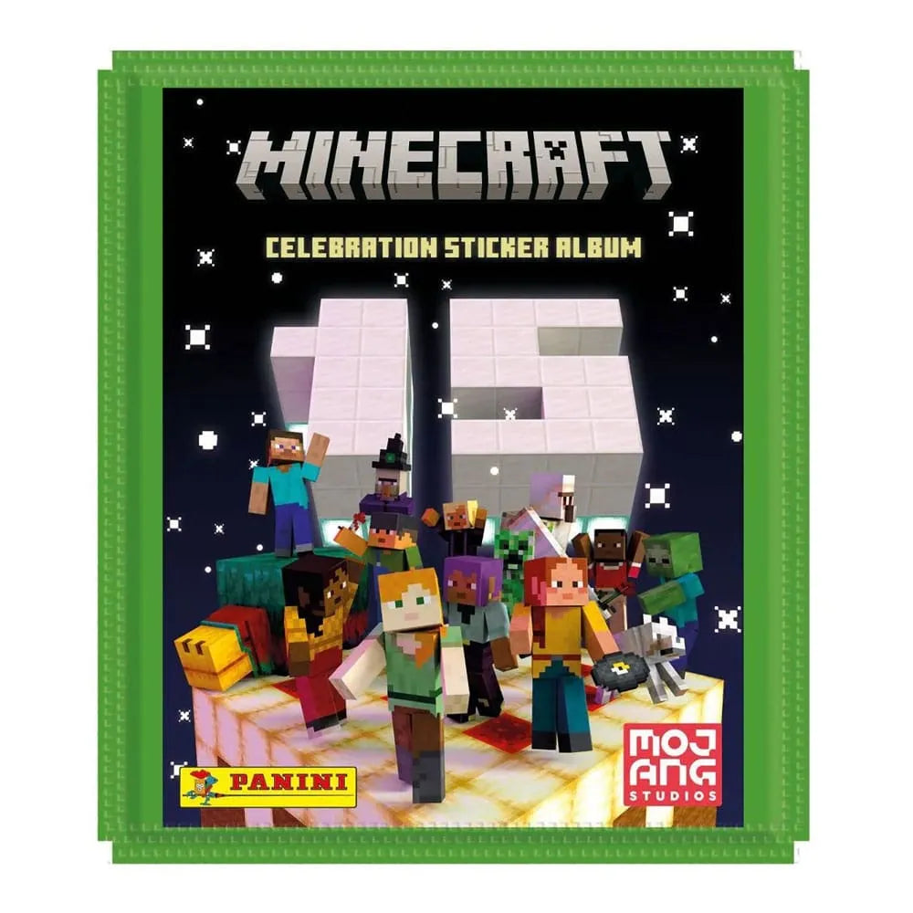 Minecraft Sticker Collection 15th Anniversary Celebration Pack