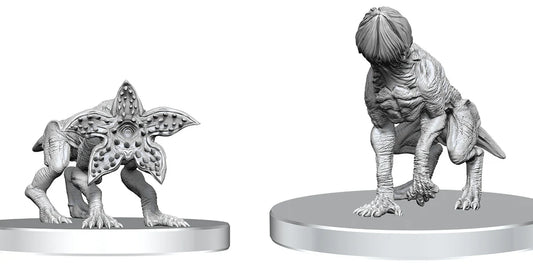 Stranger Things Unpainted Miniatures: Demodogs