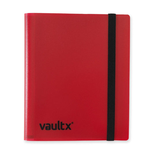 Vault X 4-Pocket Strap Binder - Red