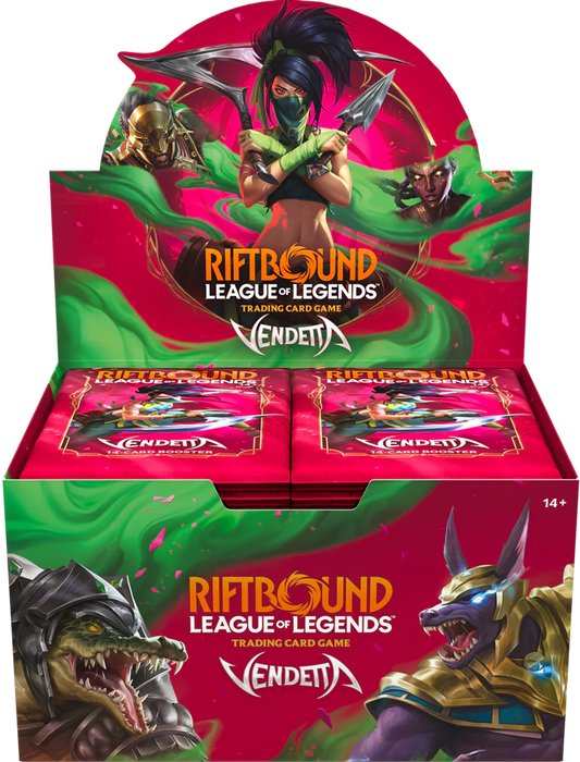 Riftbound: League of Legends TCG: Vendetta Booster Display