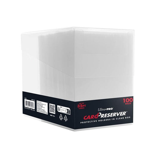 Ultra Pro: Card Preservers in Clear Box (100)